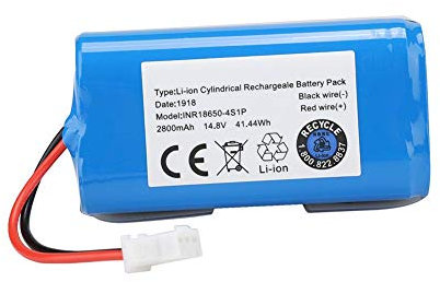 Akku-Staubsauger Akku Lithium-Ionen 14,8 V 2800 mAh Ersatz für Roboter-Staubsauger für A4S A6 V7