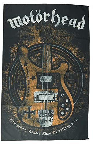 Motörhead Lemmy's Bass Unisex Flagge multicolor 100% Polyester Band-Merch, Bands