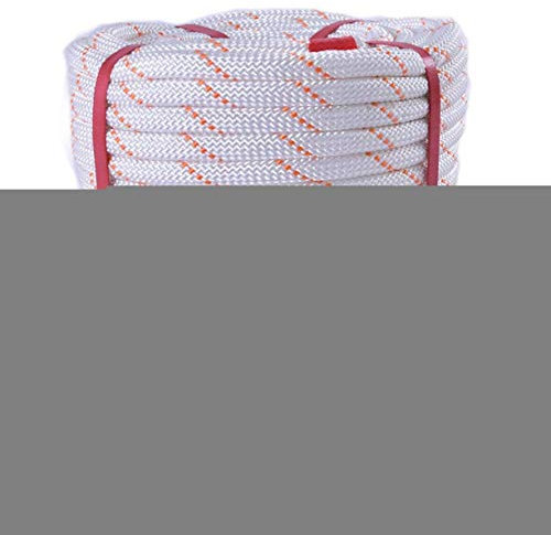 RONGJJ Climbing Harness, Climbing rope for fitness training life-saving rescue rope for outdoor fire for Outdoor Adventure Activities, A, 60m