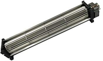 Ventilador tangencial Longitud total: 500 mm, Tamaño de la boquilla: 422 x 42 mm, para estufa de pellets.