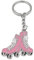 H-Customs Inliner Roller Schuhe pink Schlüsselanhänger Anhänger