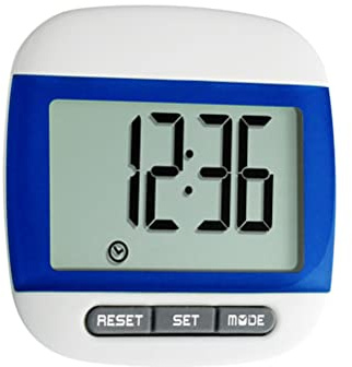 Multi-function Pedometer with Belt Clip and Large Display, Walking Step Counter