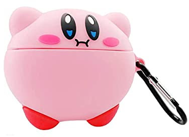 Cartoon Hülle Kompatibel mit Apple AirPods Pro Cute Case Cover Silikon Stoßfest Slim Niedlich Schutzhülle Anti-Fall Kopfhörer Hülle für Airpod Pro Hülle (Airpods Pro, Pink Monster)