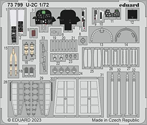 Eduard Accessories 73799 - 1:72 U-2C 1/72 HOBBY BOSS - Neu