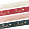 Benutzerdefiniertes Band, persönliche Namen, bedrucktes Satin, persönlich bedruckte Seidenbänder für Bäckerei, Blumenladen, individuelle Bänder, personalisiert für Gastgeschenke (10 mm Band, 90 m)