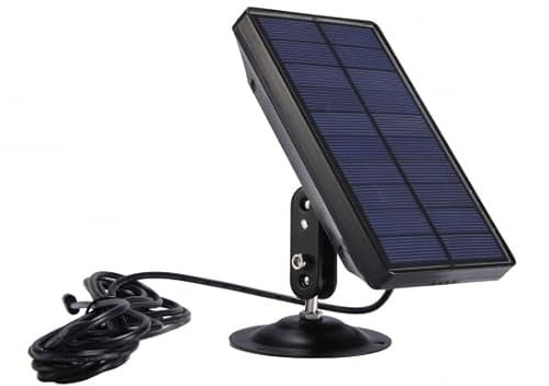 NUM'AXES Panneau Solaire 6 V avec Batterie intégrée pour piège Photo