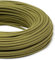DRESS-Cavo Elettrico Tondo Rivestito In Tessuto 3x0,75 12mt. Oliva