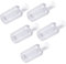 FRCOLOR 75ml Travel Bottles Press Cap 15 Pack Refillable Containers for Shampoo Lotion Hand Cream Randomly Colored Caps