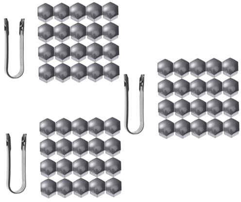JECOMPRIS 3 Piezas 21 1 Protector Tuerca Llanta Carro Ruedas automotrices Gris Protector Llantas Pernos Rueda Tuercas Cubierta Pernos neumático Tapa Tuerca Tornillos y nueses