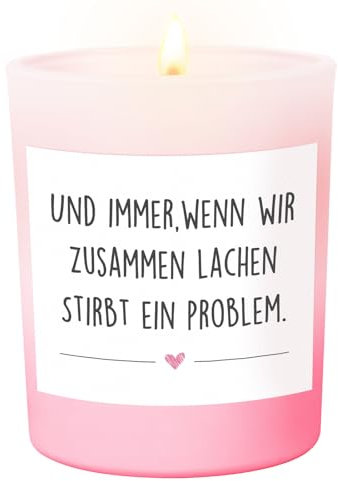 Geschenke für Freundin, Beste Freundin Geschenke - Lavendel Aroma Kerze, Muttertagsgeschenke für Mama,Geschenk Beste Freundin Geburtstag Weihnachten, Geschenk Freundschaft, Freundin Geschenkideen