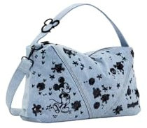 Desigual Damen 25SAXD27 Bag_Mickey SPLE, Blue