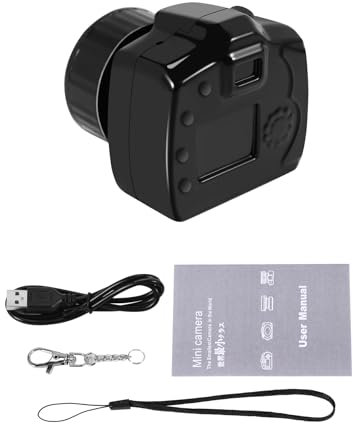 Cpolebev Winzige Mini Kamera HD Video Audio Recorder Webcam Y2000 Camcorder Kleine Sicherheits Secret Nanny Auto Sport Mini Cam
