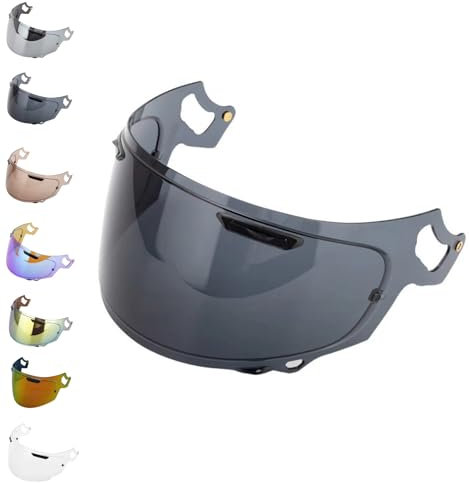 EvoParts visor for Arai Quantum X - Concept X - Quantic - Chaser X - Rx7v - Rx7x - Concept XE - Renegade V - Profile V - Qv Pro - Signet X Vas V Pinlock Ready (Dark 80%)