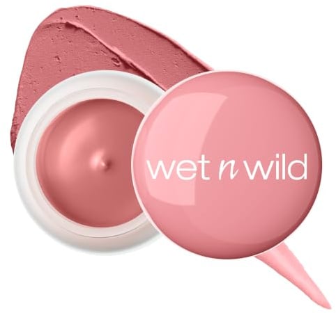 Wet n Wild, Mother Fluffer Cloud Cream Blush, Finish Opaco Sfumato, Texture Leggera, Formula Crema-Polvere, Colore Naturale, Modulabile e Facilmente Sfumabile, Rose The Roof