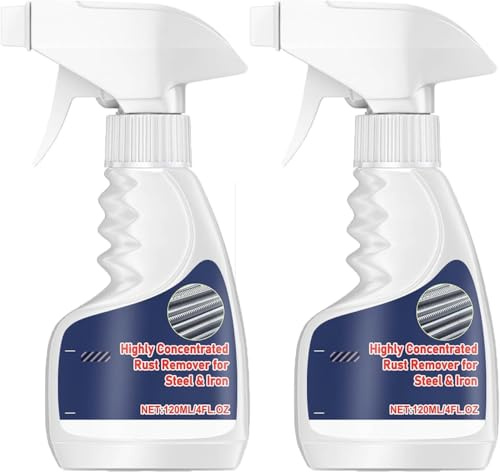 Heavy-Duty Metal Rust Remover, 2026 New Meigline Highly Concentrated Rust Remover, Anti-Rust Converter Spray, Highly Effective Powerful Metal Rust Remover for Metal Stainless Steel
