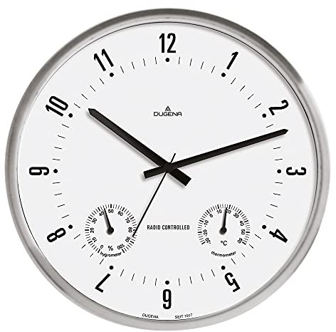 Dugena Funk Wanduhr Analog Quarz 4277430