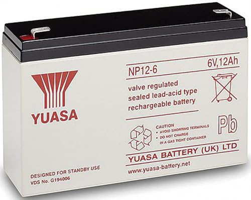 Hawker NP12 – 6 batteria piombo PB 6 Volt 12 AH