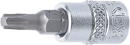 BGS 2593 | Douille à embouts | 6,3 mm (1/4) | profil T (pour Torx) T25