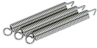 Allparts Tremolo Claw Springs (Chrome) 3-Pack