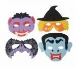 Kids EVA Foam Halloween Masks - Pack of 4