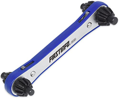 FIRSTINFO H5164 | 4 in 1 | Mandrin de perceuse Clé à cliquet | 4 tailles de mandrin