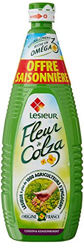 Lesieur Huile Fleur de Colza, Bouteille de 1 L