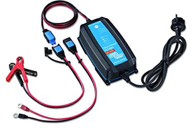 Chargeur de batterie 12V 1 sortie plusieurs connecteurs Victron BluePower (Ampérage : 5 A)