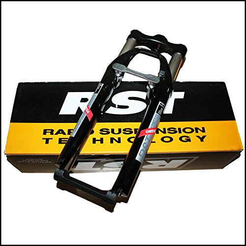 RST Omega T 26 | 80mm | ohne Schaft schwarz Federgabel Gabel Magnesium Tauchr.