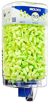 Moldex 7450 Contours Lot de 500 Paires de Bouchons d’oreilles SNR 35dB en distributeur MoldexStation