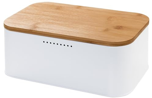 BUTLERS Brotkasten 18 x 31 cm Stahl - BREAD 'N' BREAKFAST - Küche