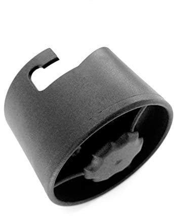 LPG-Megastore Autogas-Tankdeckel, Schwarz, Edelstahl, Universal, Auto, Van, LKW