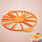 NatureMan Marqueur de tranches à gâteau rondes et trancheuses à tarte, séparateur de gâteau, coupe-cheesecake, 10 ou 12 tranches double face, fonctionne pour les gâteaux de 25,4 cm de diamètre