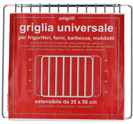 easyPART Kompatibel/Ersatz für EUROPART 806021 Rost Grillrost Backofenrost Grillgitter ausziehbar 350-560x330mm Universal Electrolux AEG 9029792224 passend auch Balay Constructa Pitsos Profilo Zanussi