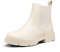 DREAM PAIRS Damen Chelsea Stiefel Stiefeletten Ankle Chelsea Booties BEIGE SDAB2205W-E Größe 36 (EUR)
