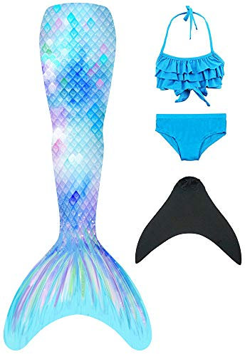 shepretty meerjungfrauenflosse mädchen,4PC,xiaoheiR4-140