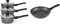 Salter BW05751S Megastone Saucepan Set - 3 Forged Aluminum Pans, 16cm,18cm, 20cm & BW05745 Megastone Collection Non-Stick Forged Aluminium Frying Pan, 20 cm