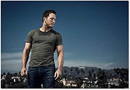 Poster Chris Pratt Filmschauspieler Poster Foto Porträt Bilder Wand Kunst Leinwand Malerei Poster Und Drucke Home Decor 50X70Cm Kein Rahmen