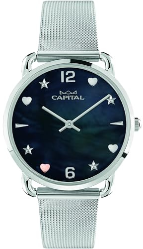 Capital AX125_03 Damen-Quarzuhr Milano Trendy, Armband