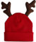 Storfisk fishing & more Rentier Elch Weihnachtsmütze gestrickt mit ausgepolstertem Stoff-Geweih