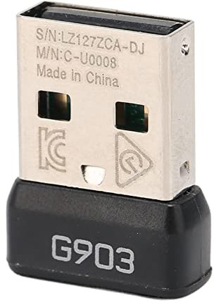 Akozon Receptor de Repuesto para Ratón Inalámbrico G903, Adaptador USB 2,4G Logi Ech G903 Adaptador Ratones Profesionales Receptor Logi Ech Gaming