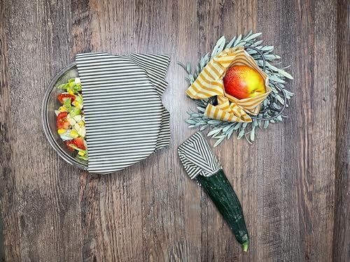 Bienenwachstuch 3er Set Marine