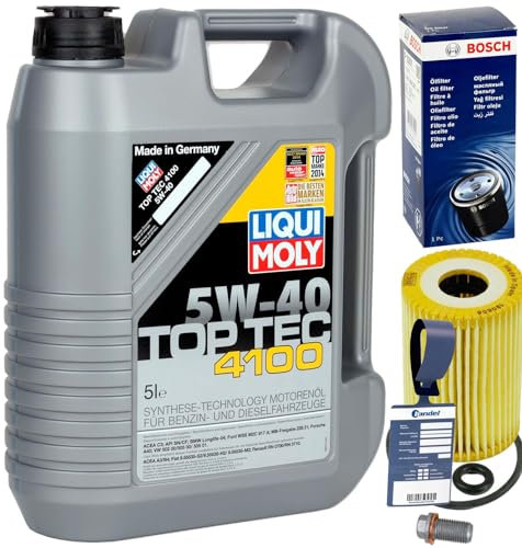 BandelOne enthält Ölfilter 1457429147+Liqui 5W40 Öl für A Klasse W168 Vaneo 414