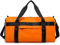 Vllcsla Sporttasche Männer Frauen Reisetasche, 31L, 50x25x25, mit Schuhfach & Nassfach, Sporttasche Fitnessstudio Herren Klein Yogamattenband, Trainingstasche Herren Boxen Weekender Tasche, Orange