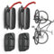 monTEK 2 Pack Bicycle Swivel Wall Mount - Space Saving Vertical Bike Rack, Heavy Duty Storage Hook Holds Up to 30KG, Easy to Install
