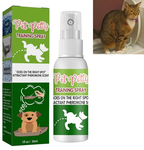 KOAHDE Potty training spray, dog attractant spray, potty training aid, puppies and dogs, potty training, spray for potty training, dogs for indoor and outdoor use, potty training spray