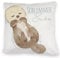 Otter Kuschelkissen mit Spruch Schlummerecke Fischotter Baby Relax-Kuschelkissen Süßes Schlafgeschenk Geburtstag Geburt