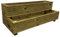Cutncraft Designs Large Wide Stepped tired Decking patio Planter - Wooden Decking Patio Planter Trough herb Box 88cm…