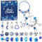 Schmuck Adventskalender 2024 Frauen Teenager Mädchen, Adventskalender Füllung Weihnachtskalender Charm Weihnachten Geschenke für Ehefrau Freundin Schwester