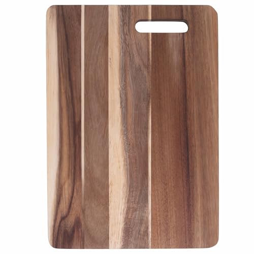 Planche à découper rectangulaire 24 x 34 cm en Bois d'acacia, Woody