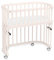 babybay Maxi extra großes Beistellbett aus massivem Buchenholz/Kinderbett Höhe stufenlos verstellbar & umweltfreundlich/mit Matratze, Gitter, Rollen (beige lackiert)